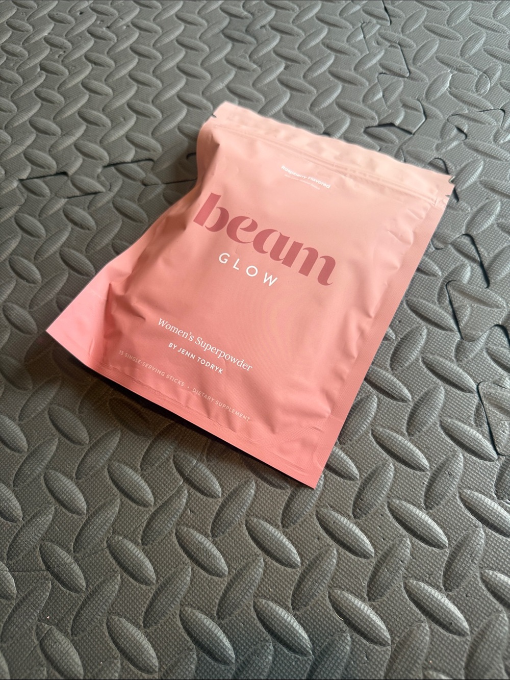 Beam Glow Women's Superpowder - Pink & BluePouch